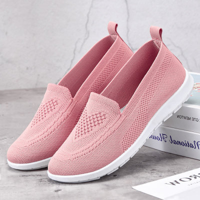 Old Beijing Cloth Shoes Women's Shoes Spring Cloth Shoes Breathable Flat Casual Shoes Soft Bottom Mom Shoes