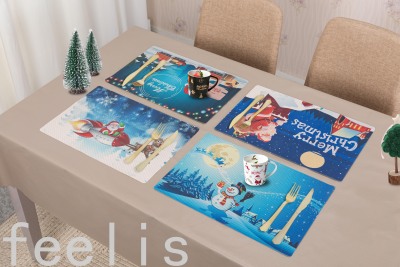 PVC Printed Christmas Placemat