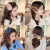 Qiushuo Plush Barrettes Internet Celebrity 2020 New Bang Clip Girl Clip Hairware Simple Rabbit Fur Side Clip Hair