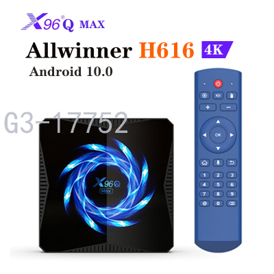 New X96Q Max Allwinner H616 SET-top Box 4K Bluetooth Dual wifi TV box