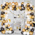 Cross-Border Hot Selling Gold Sequins Latex Balloon Chain Set Birthday Party Decoration Balloon Supplies Package Wholesale