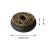 New Product Creative Nostalgic All Cast Iron Ashtray Personality Ashtray with Lid Office Home Decorations Antique Coin Smoke