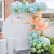 Cross-Border New Arrival Summer Fresh Macaron NEELAM Balloon Set Ins Wedding Birthday Party Theme Decoration