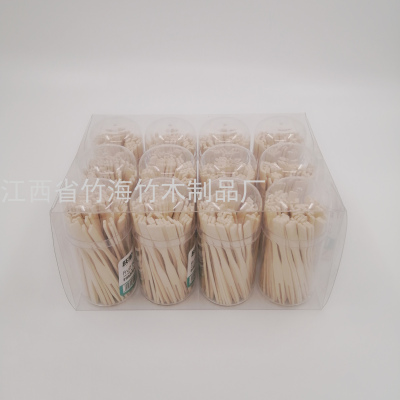 Disposable Cake Label Household Desserts Small Fork Fashion Creative Environmental Health Bamboo Fruit Fork Wholesale