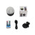 Two-in-One Led Mini Colorful Magic Ball Light Creative USB Charging Sleep Small Night Lamp Disco Stage Light