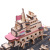 Three-Dimensional 3D Puzzle Liaoning Early Education Puzzle DIY Creative Handmade Wooden Toy Stall Running Rivers and Lakes Goods Source