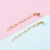 Products in Stock New Earrings Stainless Steel Homemade Oval Chain Earrings DIY Fashion Trend Beanie Earrings for Girls
