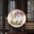 Jingdezhen Ceramic Decorative Plate Pastel Rich and Wealthy Decoration Kakeban Hanging Porcelain craft