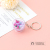 Creative Cute Fruit Ice Cream Goblet Large Bowl Keychain Bag Wallet Pendants Accessories Wholesale