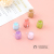 Creative Personality Car Small Pendant Keychain Couple Drifting Colorful Pearl Milky Tea Cup Bag Pendant Accessories