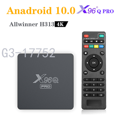 Android10.0 Allwinner H313 TV Box X96Q PRO Network Set-top Box