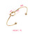  Love Knotted Stainless Steel Bracelet Heart Shaped Open-End Bangle Bracelet Knot Bangle