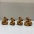 Resin Craft Ornament Sets of Four Gold Coins Elephant Home Decorative Small Ornaments Spot Factory Direct Sales
