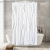 Factory Direct Sales Amazon Exclusive Simple Pattern Fashion Polyester Shower Curtain with Hooks Bathroom Shower Curtain