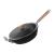 Ceramic Frying Pan Gas Stove Wok Double-Ear Old-Fashioned Wooden Handle Flat Frying Pan Household Uncoated Wok