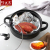 Ceramic Pot King Dry Burning Non-Cracking Glass Cover Household High Temperature Resistant Shallow Pot Claypot Rice Open Fire Chicken Braised with Brown Sauce Rice Casserole
