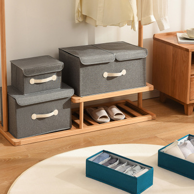 New Cloth Storage Box Home Clothing Toys Organizing Storage Box Drawer Student Bedroom Folding Storage Box