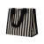 New Fashion Shoulder Handbag Canvas Eco-friendly Shopping Buggy Bag Big Shopping Travel Striped Handbag