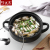 Ceramic Pot King Dry Burning Non-Cracking Glass Cover Household High Temperature Resistant Shallow Pot Claypot Rice Open Fire Chicken Braised with Brown Sauce Rice Casserole