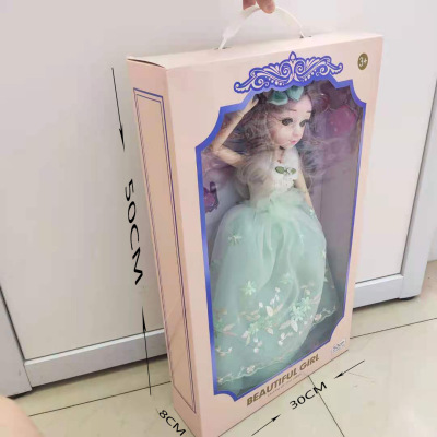 50cm Exquisite Gift Box DIY Barbie Doll Box Girls Playing House Gift Wedding Gift Box Children's Toys