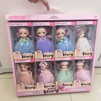 17cm Exquisite Box (without Doll) DIY Barbie Doll Gift Box Girls Playing House Gift
