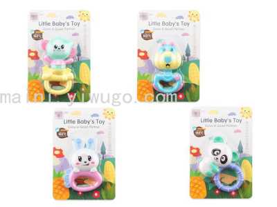 Newborn Baby Toys Early Childhood Education Baby Rattle 0 to 3 Months 6 Biteable 1 Year Old Children Teether Comfort