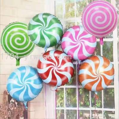 Lanfei Balloon New Candy Series · Aluminum Film Set Birthday Party Room Decoration