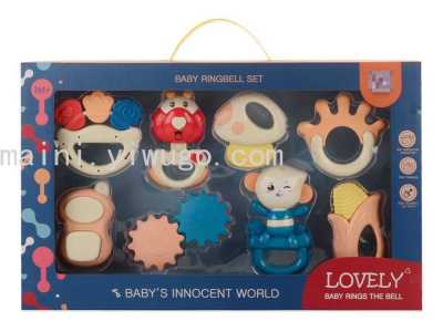 Newborn Baby Boiled and Disinfected Rattle 0 -- 6-12 Months Old Boys and Girls Infant Newborn Toys 0-1 Years Old Gift Box