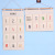 Denim Digital School Classroom Mobile Phone for Students Hanging Storage Wall Hanging Decoration Self-Owned Factory 