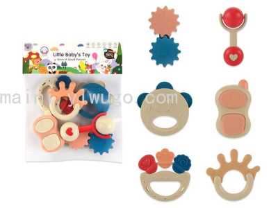 Baby Toys 3-6-12 Months New Born Toddler Rattle 0-1 Years Old Baby Early Education Training Grip Teether Rattle 8