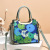 Tote Bag Women's 2021 New Fashion Bag Large Capacity Shoulder Hand Painted Graffiti Bag Fashion Handbag 12015