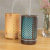 Wood Grain Humidifier Led Colorful Aroma Diffuser Hollow Water Replenishing Instrument Vehicle-Mounted Home Use Purifier