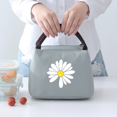 Cross-Border Little Daisy Student Lunch Box Bag Cartoon Aluminum Foil Insulation Bag Picnic Bag Children Lunch Bag Ice Pack