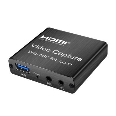 Factory HDMI HD Video Capture Card USB Capture Card Live Broadcast Device Obs Live Recording Box 4K Capture Card