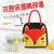 New Cartoon Portable Lunch Box Handbag Large Capacity Aluminum Foil Thickening Hand Carrying Insulated Bag Student Lunch Box
