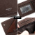 Korean Style Frosted Hinge Men's Wallet Short Outer Button Card Position Tri-Fold Bag Frosted Men's Wallet
