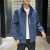 2021 Spring and Autumn New Men's Casual Trend Jacket Zipper Korean Style Lapel Slim Men's Fashionable Jacket Top