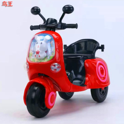 Tricycle Boy and Girl Baby Battery Car Portable Children Rechargeable Toy Car Children's Electric Motor