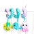 Creative Style Newborn Comfort Early Education Baby Toy Function Detachable Plush Stroller Bed Winding Rattle Bed Bell