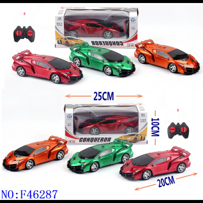 Four-Way Remote Control Car Children's Simulation Car Car Toy Stall Remote Control Boy Outdoor Running Toy F46287