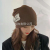 New Fashion Korean Style Pure Color Warm Keeping Windproof Twisted Hat Pile Heap Cap Scarf