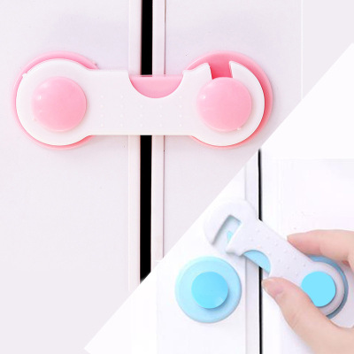 Children's Safety Protective Supplies Baby Safety Opening and Closing Refrigerator Lock Cabinet Lock Split Safety Lock