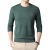 Autumn New Simple Casual Men's Middle-Aged People's Long Sleeve round Neck Men's Striped Pullover Sweater Men's Top Wholesale