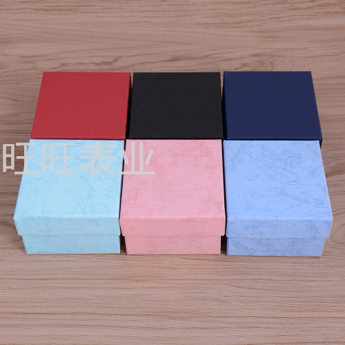 spot exquisite watch watch box fashion transparent gift box simple cheap watch packaging box factory direct sales