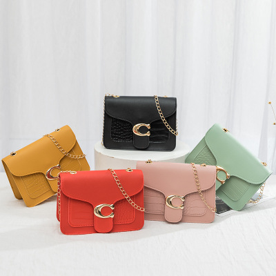 Mini Wine God Chain Bag Korean Style Bag Female 2021 New Star Same Small Square Bag Female Messenger Bag