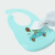 Silicone Saliva Towel Children's Silicone Bib Infant Bib Baby Waterproof Bib Easy to Clean Silicone Pinny