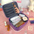 INS Style Homemade Super Cute Cream Color Three Bears Cosmetic Bag Student Portable Toiletry Storage Travel Storage