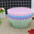Stall Supply Creative Candy Color Hollow Lace Fruit Vegetable Basket Candy Snack Dish Dried Fruit Tray Storage Basket
