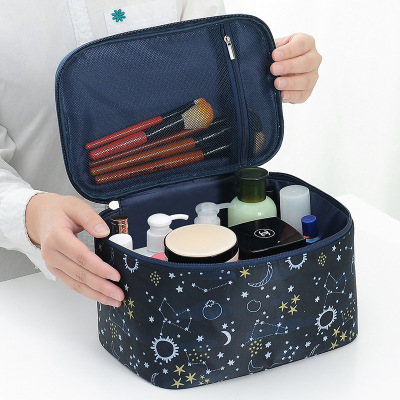 2021 New Travel Cosmetic Bag Large Capacity Multifunctional Dustproof Storage Box Convenient Makeup on the Go Storage Box