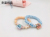 Fresh Summer Color Hair Band Student Minimalist Stick Mark Charge Hair Rope Fabric Non-Wrapping Hair Rope Rubber Band